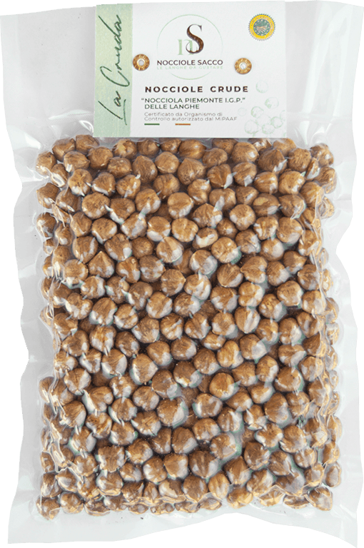 Raw shelled PGI Piedmont hazelnuts